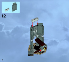 LEGO 9466 instructions page 12 – build guide