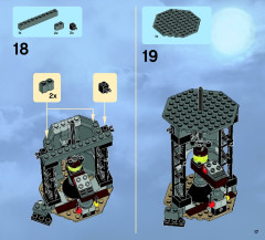 LEGO 9466 instructions page 17 – build guide