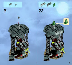 LEGO 9466 instructions page 21 – build guide