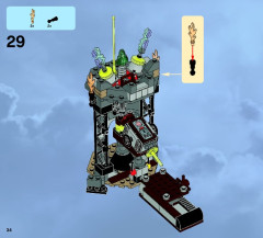 LEGO 9466 instructions page 34 – build guide