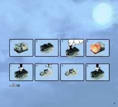 LEGO 9466 instructions page 5 – build guide