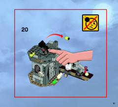 LEGO 9466 instructions page 51 – build guide