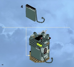 LEGO 9466 instructions page 54 – build guide