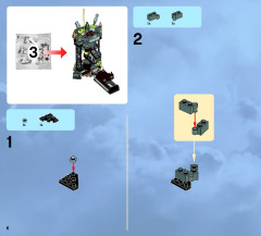 LEGO 9466 instructions page 6 – build guide