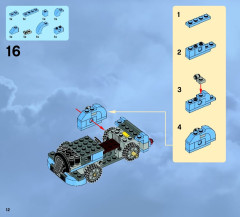 LEGO 9466 instructions page 12 – build guide