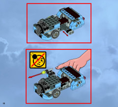 LEGO 9466 instructions page 18 – build guide