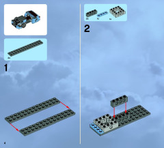 LEGO 9466 instructions page 4 – build guide