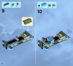 LEGO 9466 instructions page 8 – build guide