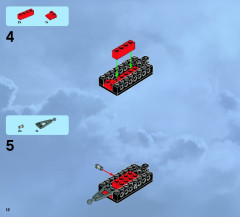 LEGO 9467 instructions page 12 – build guide
