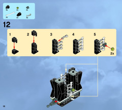 LEGO 9467 instructions page 16 – build guide
