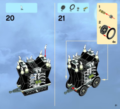 LEGO 9467 instructions page 21 – build guide