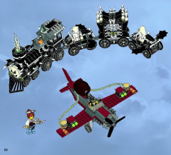 LEGO 9467 instructions page 22 – build guide