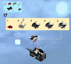 LEGO 9467 instructions page 7 – build guide