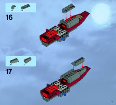 LEGO 9467 instructions page 11 – build guide