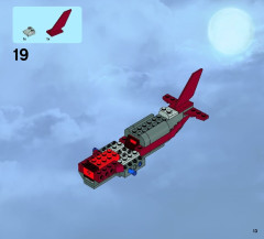 LEGO 9467 instructions page 13 – build guide
