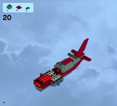 LEGO 9467 instructions page 14 – build guide