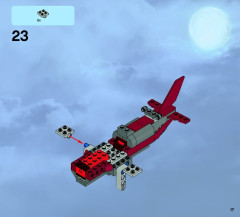 LEGO 9467 instructions page 17 – build guide