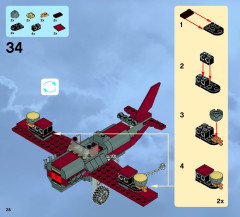 LEGO 9467 instructions page 28 – build guide