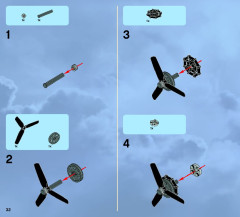 LEGO 9467 instructions page 32 – build guide