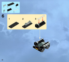 LEGO 9467 instructions page 38 – build guide