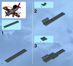 LEGO 9467 instructions page 4 – build guide