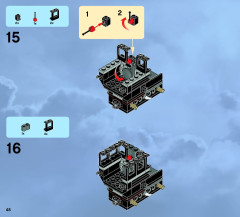 LEGO 9467 instructions page 48 – build guide