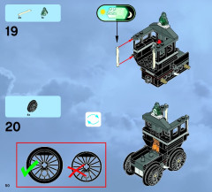 LEGO 9467 instructions page 50 – build guide