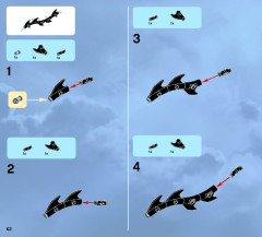 LEGO 9467 instructions page 62 – build guide