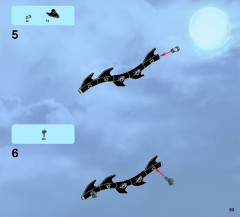 LEGO 9467 instructions page 63 – build guide