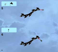 LEGO 9467 instructions page 66 – build guide