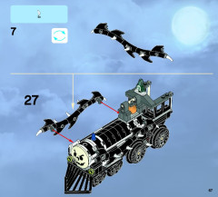 LEGO 9467 instructions page 67 – build guide