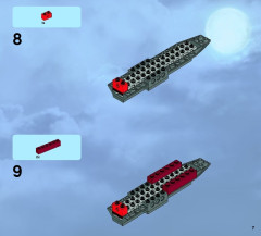 LEGO 9467 instructions page 7 – build guide