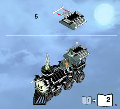 LEGO 9467 instructions page 71 – build guide