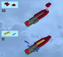LEGO 9467 instructions page 8 – build guide
