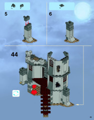 LEGO 9468 instructions page 43 – build guide