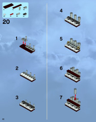 LEGO 9468 instructions page 62 – build guide