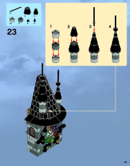 LEGO 9468 instructions page 65 – build guide