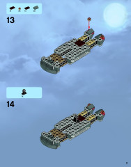 LEGO 9468 instructions page 11 – build guide