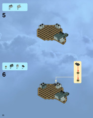 LEGO 9468 instructions page 22 – build guide