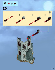LEGO 9468 instructions page 31 – build guide