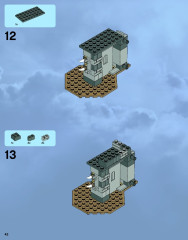 LEGO 9468 instructions page 42 – build guide