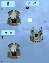 LEGO 9468 instructions page 64 – build guide