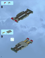 LEGO 9468 instructions page 8 – build guide