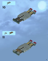 LEGO 9468 instructions page 9 – build guide