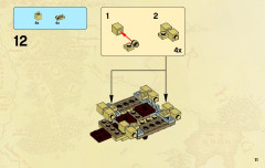 LEGO 9469 instructions page 11 – build guide