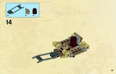 LEGO 9469 instructions page 13 – build guide