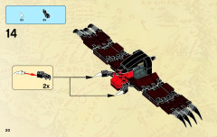 LEGO 9470 instructions page 20 – build guide