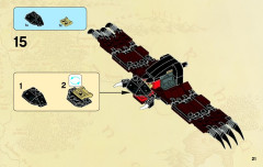 LEGO 9470 instructions page 21 – build guide