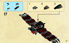 LEGO 9470 instructions page 23 – build guide