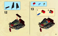 LEGO 9470 instructions page 33 – build guide